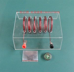 螺线管实验器 通电螺线管 电流磁场演示器 教学仪器