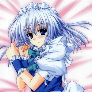 东方project 十六夜咲夜 双面 等身抱枕套定制 动漫周边床品