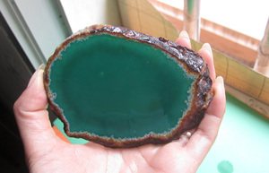 天然绿玉髓原石