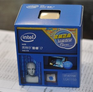 Intel/英特尔 I7-4790K 盒装 CPU 英文原 三年质保英特尔cpu