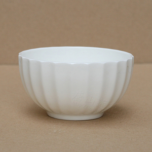 3.75-4.75英寸 海浪花碗米饭碗汤碗唐山骨瓷无铅出口个性