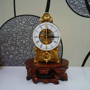 北极星全铜机芯机械收藏座钟全德国技术宝石轴承装饰钟观赏钟表M1