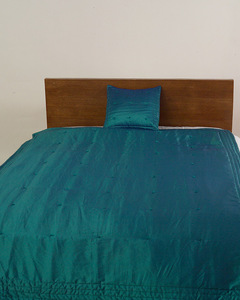 外贸原单正品变色龙手工绣空调被床盖装饰被150x200