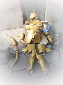 圣斗士星矢黄金圣斗士双鱼座阿布罗狄cos道具铠甲黄金十二宫道具