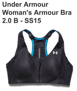 海淘正品Under Armour UA专业女子运动Bra高强度减震跑步跳操内衣