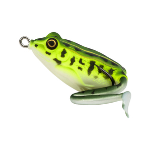 新款钓之屋 仿真雷蛙50mm 12g水面系双钩雷蛙 黑鱼饵 雷强路亚饵