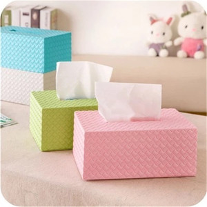 大号纸巾盒客厅餐厅糖果色抽纸盒环保pp秋冬热卖促销