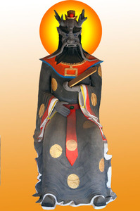 画像绘道家用品挂像招财挂像挂画贴画四海龙王北海龙王敖顺