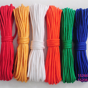 尼龙绳子捆绑绳编织绳帐篷绳晾衣绳丙纶涤纶彩色绳子装饰绳白色绳