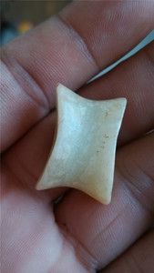 同款货源softzxc淘宝辽金老和田玉碧玉羊拐子嘎拉