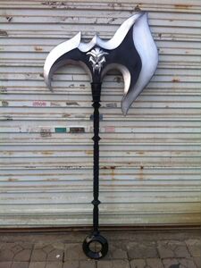 【神域重工】cos道具 英雄联盟 lol 诺克萨斯之手 斧头 诺手斧头
