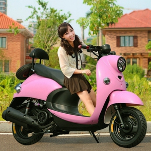 摩托车迷你踏板车125cc助力车小龟王复古小猴子燃油男女士代步车