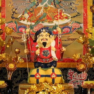 包邮唐密真言宗三面大黑天 三面大财神 大黑天神 附送供养法