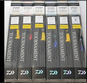 日本达瓦daiwa达亿瓦tournament枪直柄602/662/702路亚钓鱼竿渔具