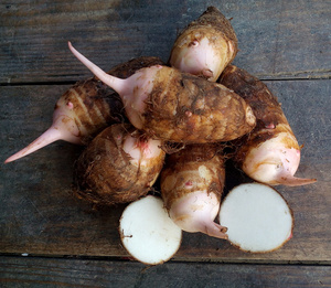 江西农产品农家肥自家种植红梗芋艿仔 芋头子粉香糯新鲜蔬菜