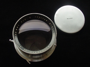 8X10大画幅人像镜头 柔焦 Wollensak Veritar 14寸 F6 带快门