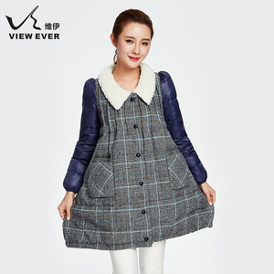 维伊羽绒服女正品