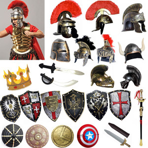 琦郡COS影视武器装备动漫兵器远征军盾牌斯巴达勇士兵古罗马盾牌