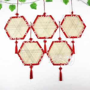 中国风青花挂饰 幼儿园学校复古空中吊饰 教室走廊墙面布置装饰品