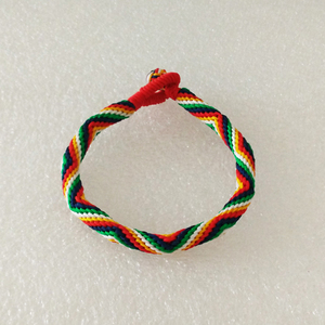 5彩藏式金刚结多色时尚手绳新款九眼不灭情侣款情人节礼物手链