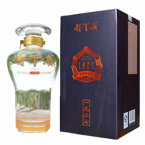 邯郸特产将军岭建军纪念酒 41度浓香型白酒