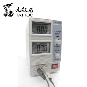 九纹龍纹身器材 超级大功率纹身机电源 双液晶电源纹身稳压器