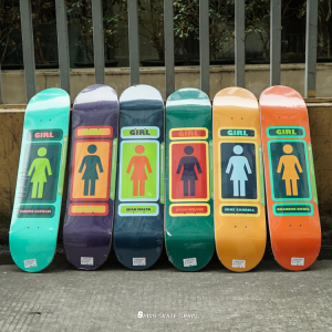 进口girl板面-logo系列动作专业进口滑板板面8.0 1985滑板店