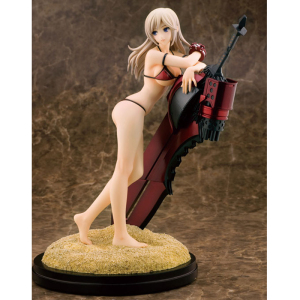 祖国版 alphamax 噬神者2 艾丽莎 水着 手办模型搭配亚克力展示盒