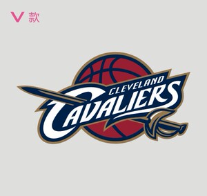nba勒布朗詹姆斯骑士队队徽队标 划痕刮痕汽车贴纸 球队车身贴