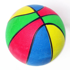 正品小中大号喜都儿童室内彩色卡通玩具篮球 幼儿园专用达标游戏