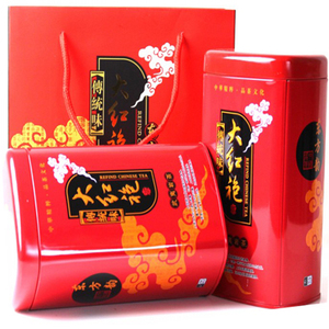东方韵红罐装 大红袍茶叶 买1罐送1罐 浓香醇香型乌龙茶 武夷岩茶