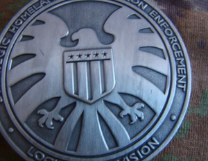 复仇者联盟the avengers 神盾局/金属徽章/钱夹 可腰挂