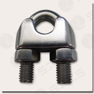 304不锈钢卡头 m6 钢丝绳卡头 u型卡头 钢丝绳卡头 3mm