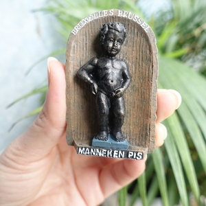 比利时冰箱贴 布鲁塞尔第一公民著名市标撒尿小童小于廉 旅游留念