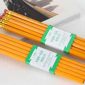 长城3544 铅笔 黄杆皮头铅笔 hb 黄杆铅笔 书写学生铅笔