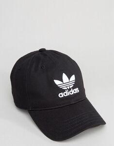 英国代购 adidas阿迪达斯 夏男女士三叶草可调节鸭舌棒球帽子