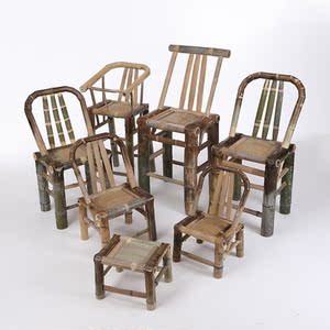 毛竹椅子靠背椅