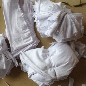 破布服装边角料 吸水吸油不掉毛棉质擦机布 工业抹布碎布头按斤卖