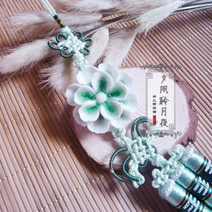 热销拂樱斋主凯旋侯绿樱霹雳周边【霹雳布袋戏】汽车挂件腰坠