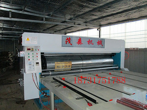 包装纸箱机械瓦楞纸板设备单色双色三色水墨印刷机 茂森机械