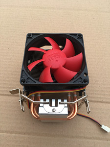 拆机 超频三红海mini 双铜管cpu散热器支持Intel