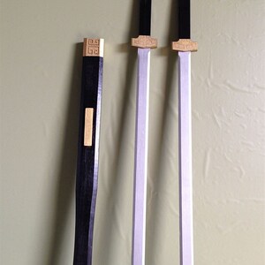 古代新三国刘备兵器双股剑六一送儿童节k玩具男孩木质古装拍摄道