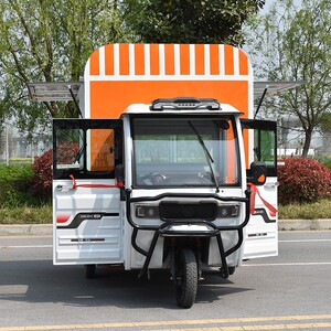 车街头餐车小吃多功能流动摆摊肠粉早餐快餐电动商用三轮价格061645