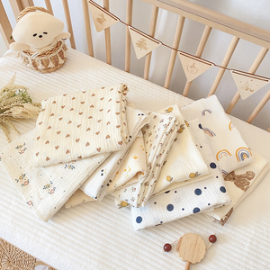新生婴儿包单初生纯襁包被夏季薄产房宝宝棉褓包裹布包巾布纱浴巾