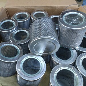 乙醇汽油干燥器网盒 50 80干燥网筒 变色硅胶干燥剂 包邮 加油站