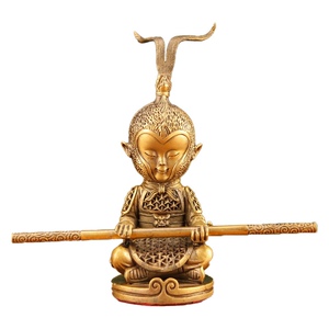 齐天大圣孙悟空纯铜佛像摆件斗战胜佛汽车室内摆饰玄关办公室装饰