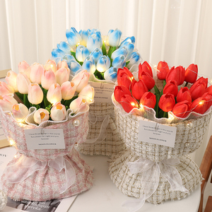 假鲜花仿真花束生日