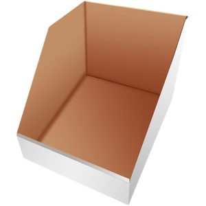 速发推荐贝得隆货架纸箱平底型五层特硬瓦楞货位纸盒仓位盒汽配仓