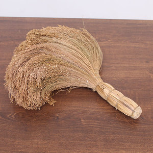 红白事黍子苗笤帚手工老式扫帚传统糜子手工s编织扫把扫尘土炕