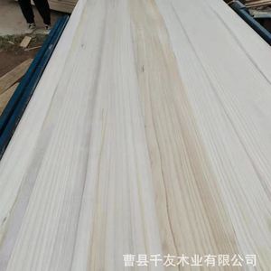 18mm杨木拼板 白杨木直拼板实木大板可漂白碳化 木板材实木板